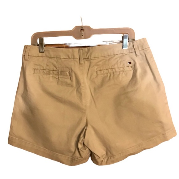 Tommy Hilfiger Shorts Flat Front Hidden Closure Size 12 - Picture 3 of 4
